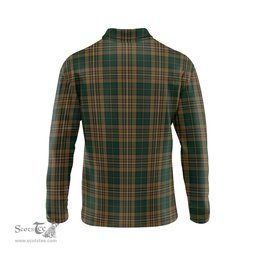 Scottish Fitzsimmons Tartan Long Sleeve Plaid Polo Shirt