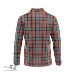 Scottish Hannay Dress Clan Crest Tartan Polo Long Sleeve Plaid Polo Shirt