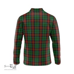 Scottish Walker James Tartan Long Sleeve Plaid Polo Shirt