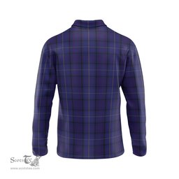 Scottish Payne Tartan Long Sleeve Plaid Polo Shirt
