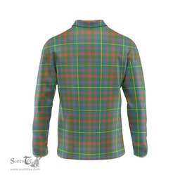 Scottish MacKintosh Hunting Ancient Clan Crest Tartan Polo Long Sleeve Plaid Polo Shirt