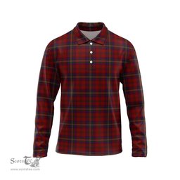 Scottish McClure Tartan Long Sleeve Plaid Polo Shirt