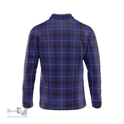 Scottish McCallie Tartan Long Sleeve Plaid Polo Shirt