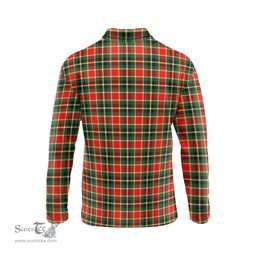 Scottish MacLachlan Hunting Modern Clan Crest Tartan Polo Long Sleeve Plaid Polo Shirt