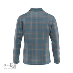 Scottish McKerrell of Hillhouse Dress Tartan Long Sleeve Plaid Polo Shirt