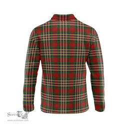 Scottish MacGill Tartan Long Sleeve Plaid Polo Shirt