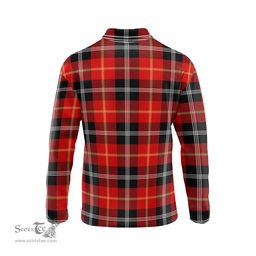 Scottish Majoribanks Clan Crest Tartan Polo Long Sleeve Plaid Polo Shirt