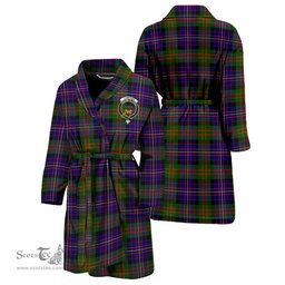 Scottish Cameron of Erracht Modern Clan Family Crest Tartan Bathrobe