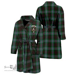 Scottish Brodie Hunting Clan Family Crest Tartan Bathrobe