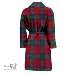Scottish Auchinleck Clan Family Crest Tartan Bathrobe