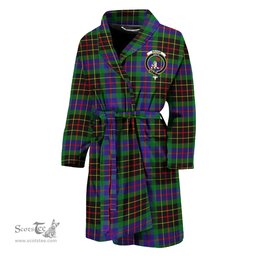Scottish Brodie Hunting Modern Clan Family Crest Tartan Bathrobe
