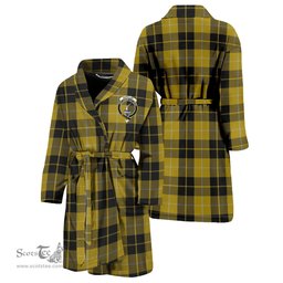 Scottish Barclay Dress Clan Family Crest Tartan Bathrobe
