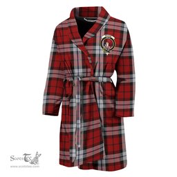Scottish Brodie Dress Clan Family Crest Tartan Bathrobe