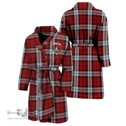 Scottish Brodie Dress Clan Family Crest Tartan Bathrobe