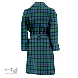 Scottish Campbell of Cawdor Ancient Clan Family Crest Tartan Bathrobe