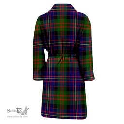 Scottish Chalmers Modern Clan Family Crest Tartan Bathrobe