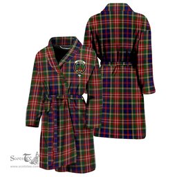 Scottish Christie Clan Family Crest Tartan Bathrobe
