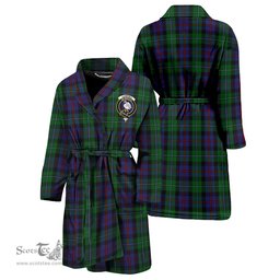 Scottish Campbell of Cawdor Clan Family Crest Tartan Bathrobe