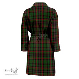 Scottish Cumming Hunting Clan Family Crest Tartan Bathrobe