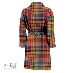 Scottish Drummond of Strathallan Modern Clan Family Crest Tartan Bathrobe