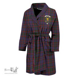 Scottish Cumming Clan Family Crest Tartan Bathrobe