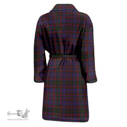 Scottish Cumming Clan Family Crest Tartan Bathrobe