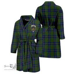 Scottish Cameron of Lochiel Hunting Clan Family Crest Tartan Bathrobe