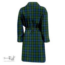 Scottish Ferguson of Atholl Clan Family Crest Tartan Bathrobe