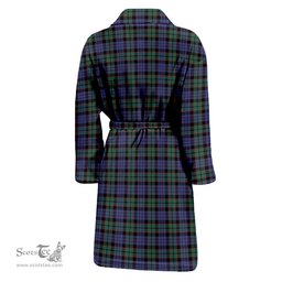 Scottish Fletcher Modern Clan Family Crest Tartan Bathrobe