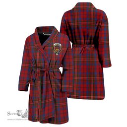 Scottish Cameron of Locheil Clan Family Crest Tartan Bathrobe