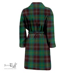 Scottish Chisholm Hunting Ancient Clan Family Crest Tartan Bathrobe