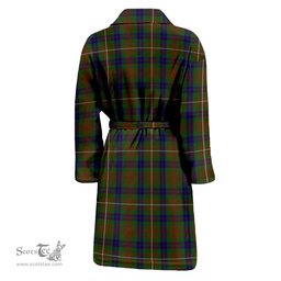 Scottish Fraser Hunting Clan Family Crest Tartan Bathrobe
