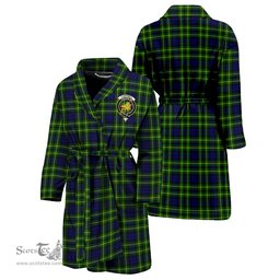 Scottish Campbell of Breadalbane Modern Clan Family Crest Tartan Bathrobe