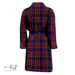 Scottish Clark (Lion) Red Clan Family Crest Tartan Bathrobe