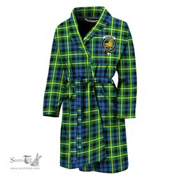 Scottish Campbell of Breadalbane Ancient Clan Family Crest Tartan Bathrobe