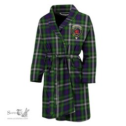 Scottish Farquharson Dress Clan Family Crest Tartan Bathrobe