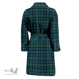 Scottish Campbell Ancient 02 Clan Family Crest Tartan Bathrobe