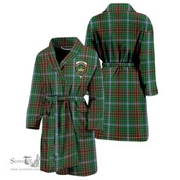 Scottish Gayre Clan Family Crest Tartan Bathrobe