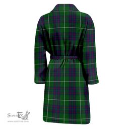 Scottish MacIntyre Hunting Clan Family Crest Tartan Bathrobe