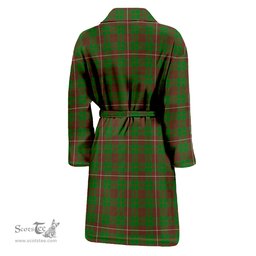 Scottish MacKinnon Hunting Modern Clan Family Crest Tartan Bathrobe