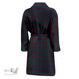 Scottish Jardine Dress Clan Family Crest Tartan Bathrobe