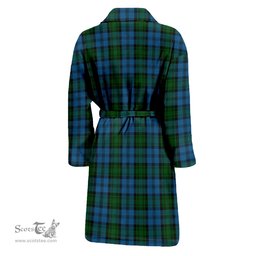 Scottish Kerr Hunting Clan Family Crest Tartan Bathrobe