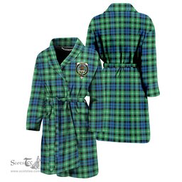 Scottish Graham of Montrose Ancient Clan Family Crest Tartan Bathrobe