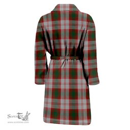 Scottish Lindsay Dress Red Clan Family Crest Tartan Bathrobe