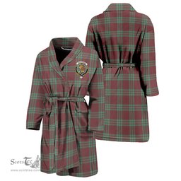 Scottish MacGregor Hunting Ancient Clan Family Crest Tartan Bathrobe