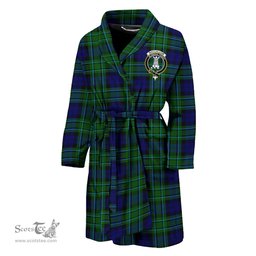 Scottish MacCallum Modern Clan Family Crest Tartan Bathrobe