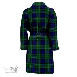 Scottish MacCallum Modern Clan Family Crest Tartan Bathrobe