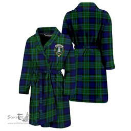 Scottish MacCallum Modern Clan Family Crest Tartan Bathrobe