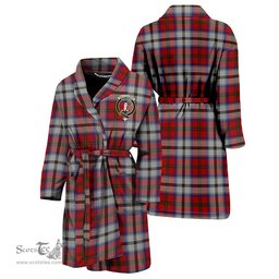 Scottish MacCulloch Dress Clan Family Crest Tartan Bathrobe