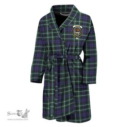 Scottish Graham of Montrose Modern Clan Family Crest Tartan Bathrobe